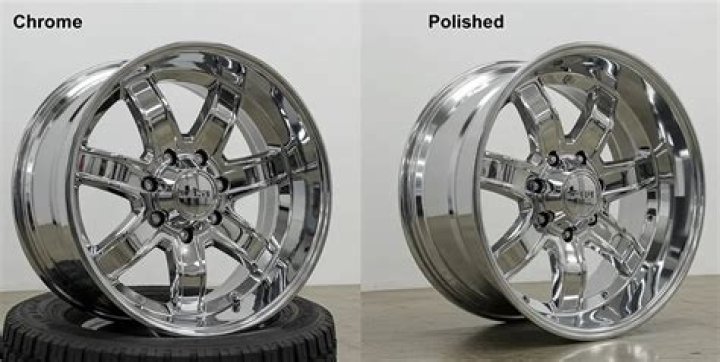 What is difference between chrome and polished chrome