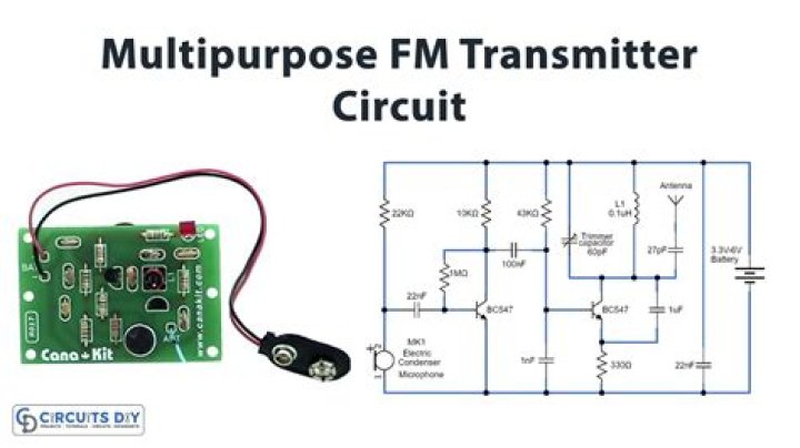 What is FM transmitter circuit