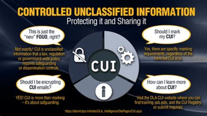 What is Fouo and Cui information