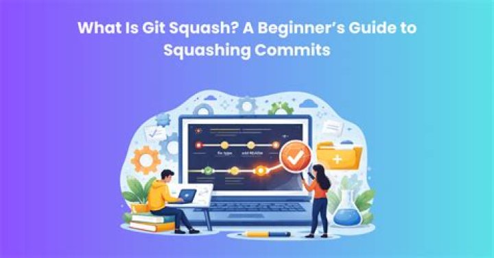 What is git squash commit