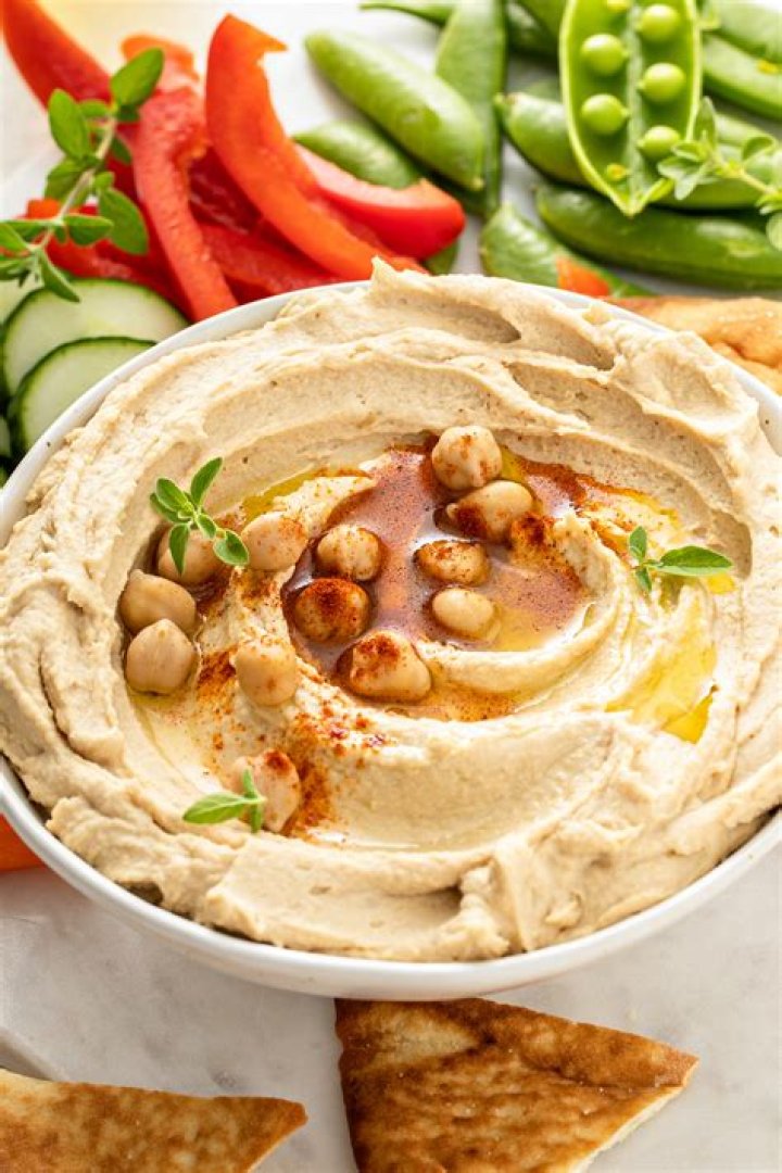 What is good to dip with hummus