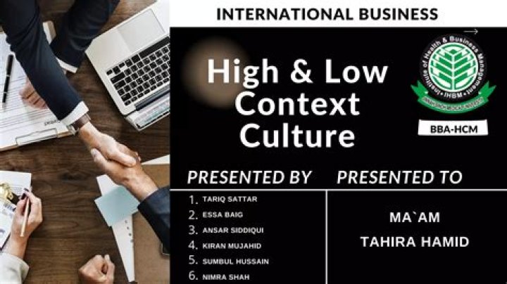 What is Halls high and low context framework based upon