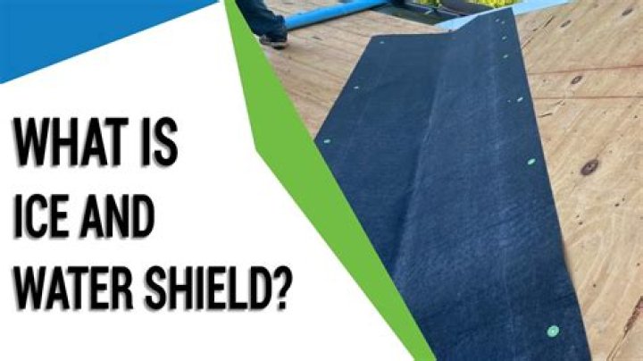 What is ice and water shield made of
