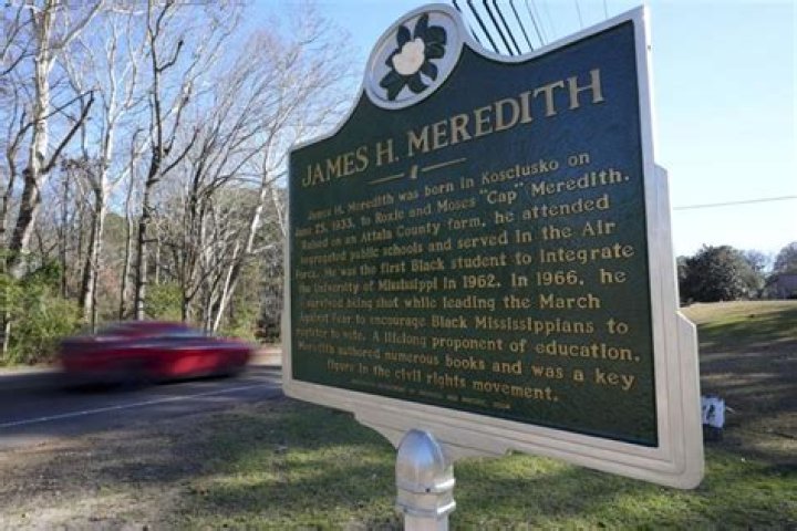 What is important about James Meredith