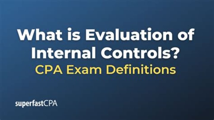 What is internal evaluation
