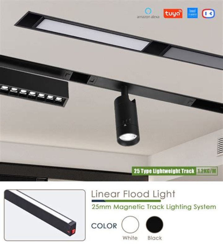 What is linear track lighting
