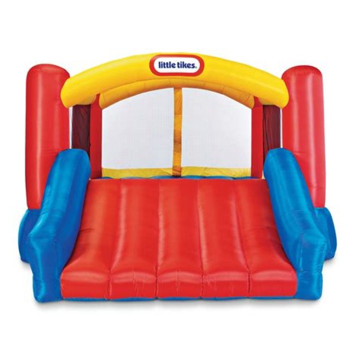 What is Little Tikes bounce house made of