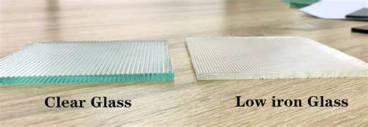 What is low iron glass used for