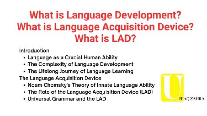 What is meant by language acquisition
