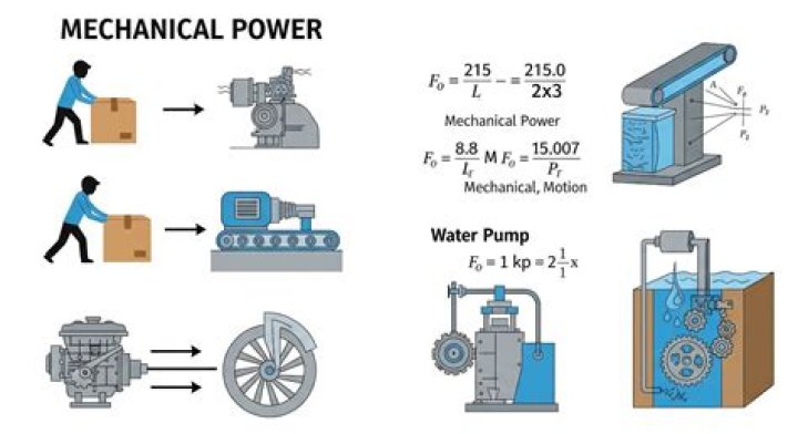 What is mechanical power measured in
