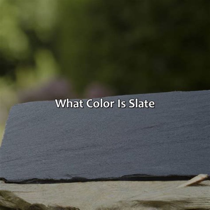 What is natural slate