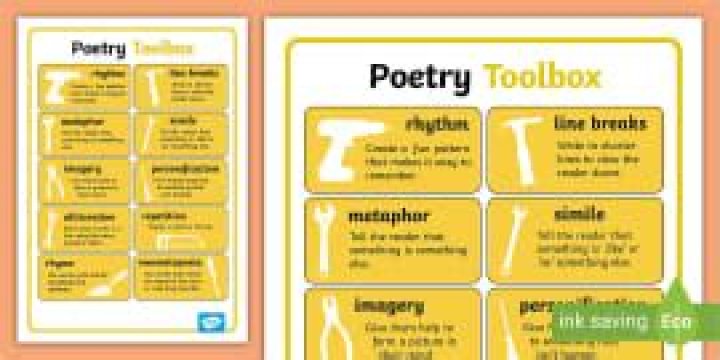 What is poetry structure