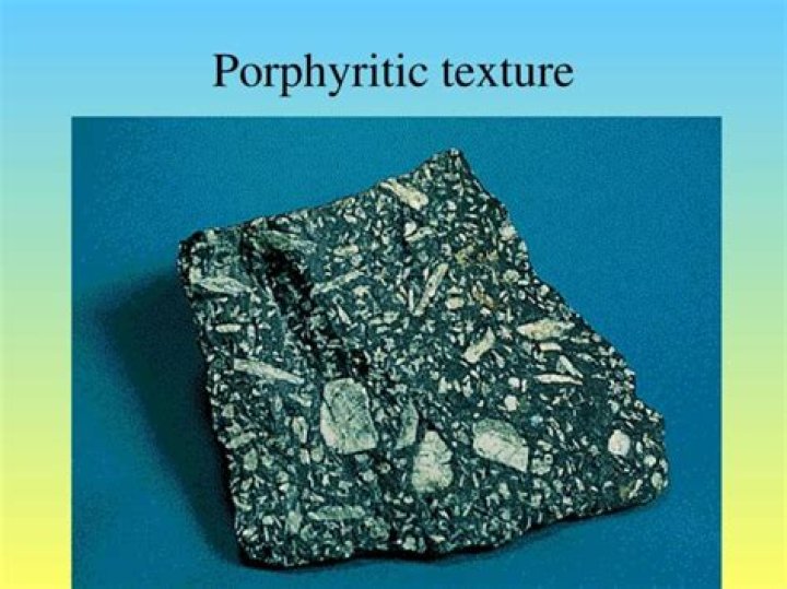 What is porphyritic texture