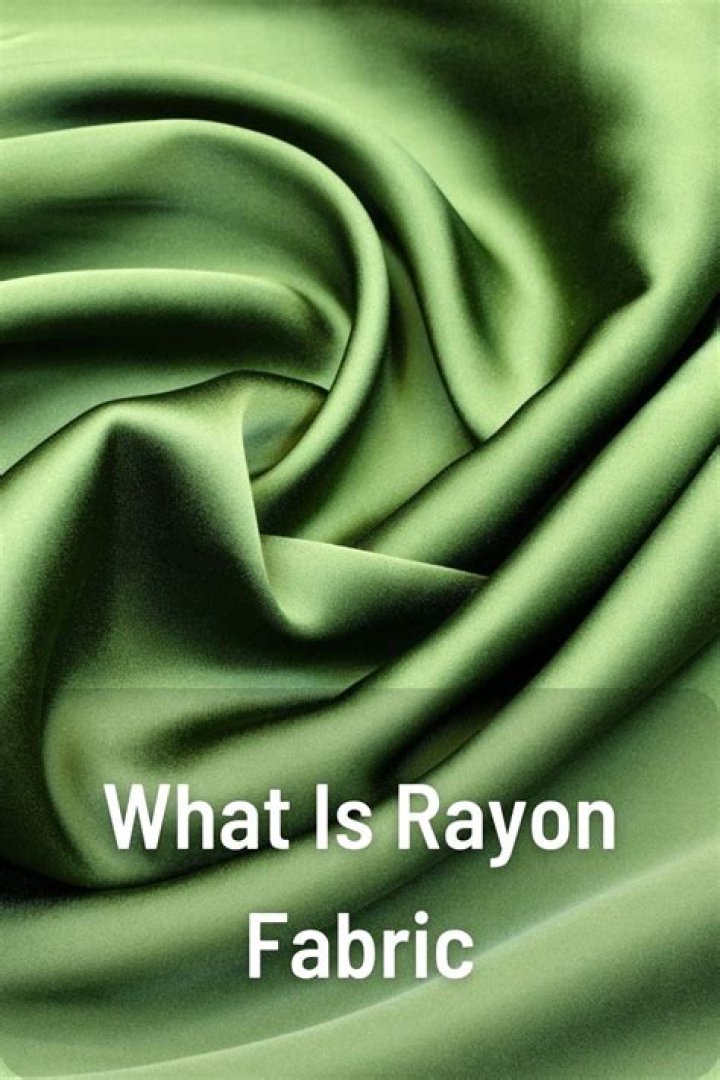 What is rayon fabric made of