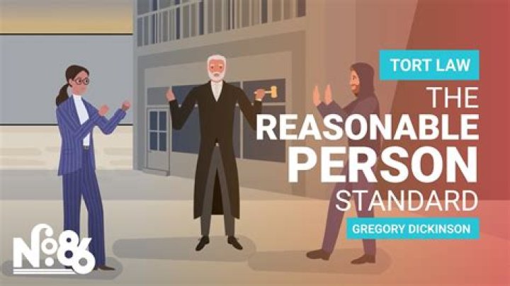 What is reasonable person in law