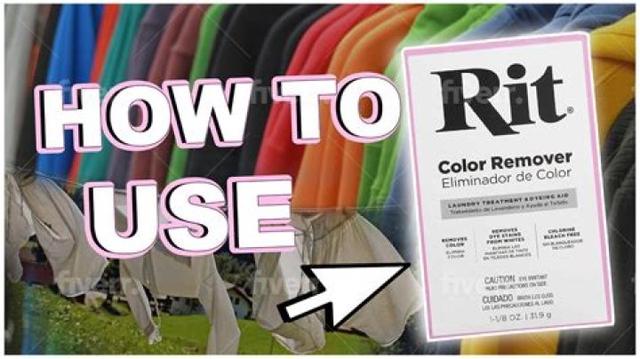 What is Rit color remover made of