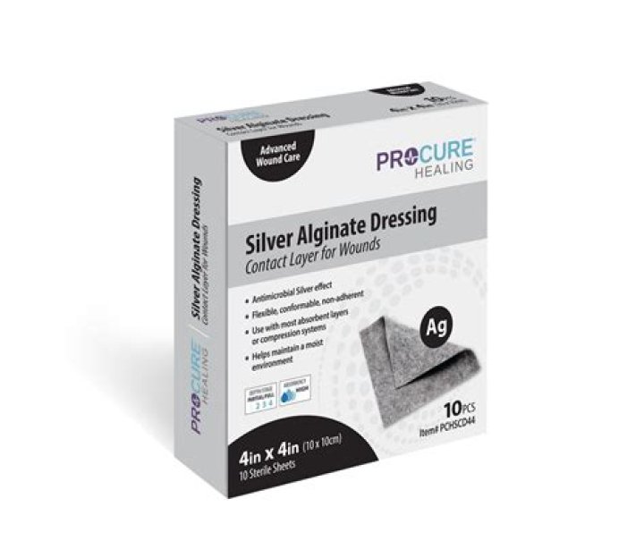 What is silver alginate dressing
