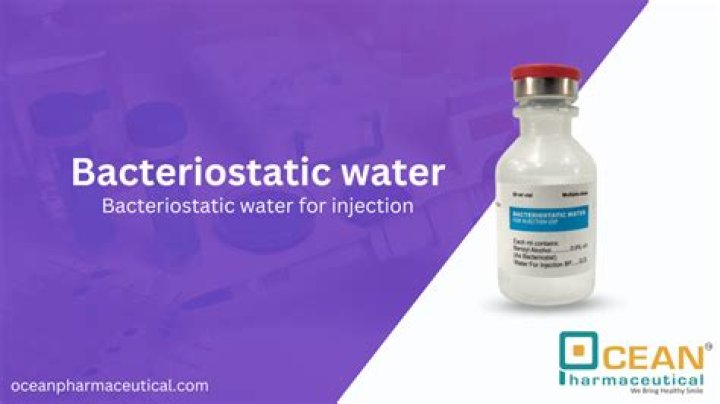 What is sterile bacteriostatic water for injection