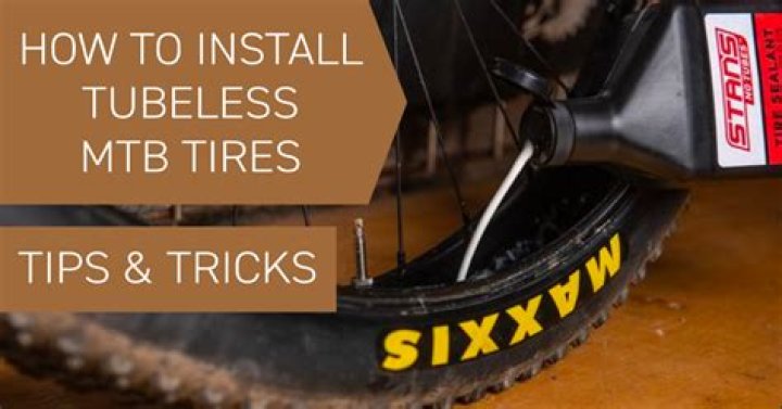What is the advantage of tubeless mountain bike tires