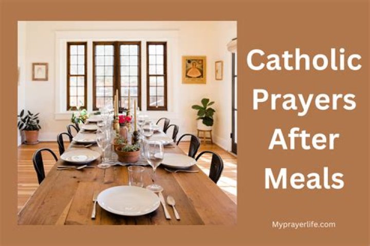 What is the after meal prayer