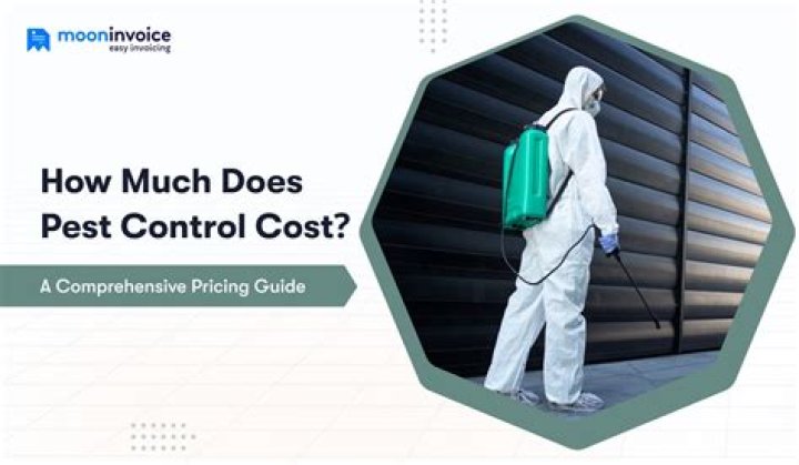 What is the average cost of pest control