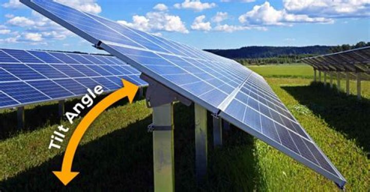 What is the best direction and angle for mounting a solar panel