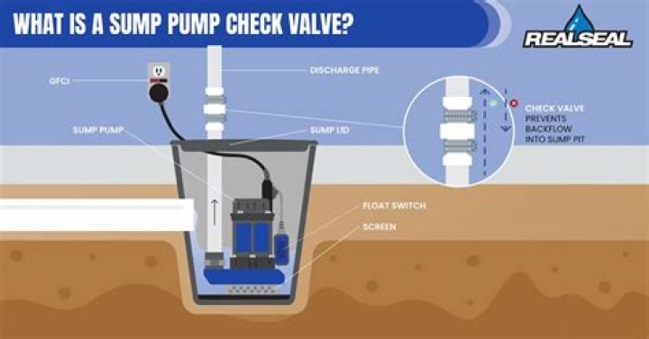 What is the best sump pump check valve