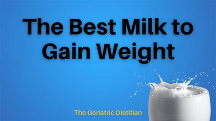 What is the best time to drink milk to gain weight