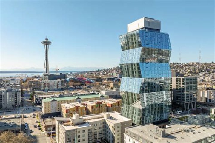 What is the big building in Seattle