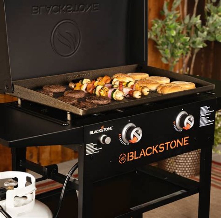 What is the Blackstone griddle top made of