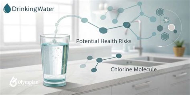 What is the concentration of chlorine in drinking water