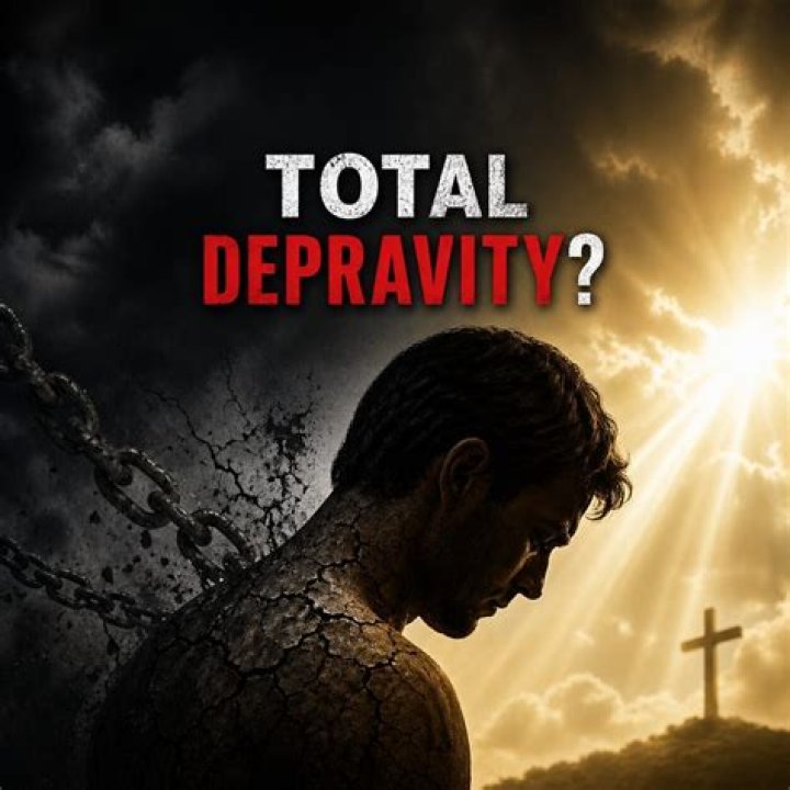 What is the concept of total depravity