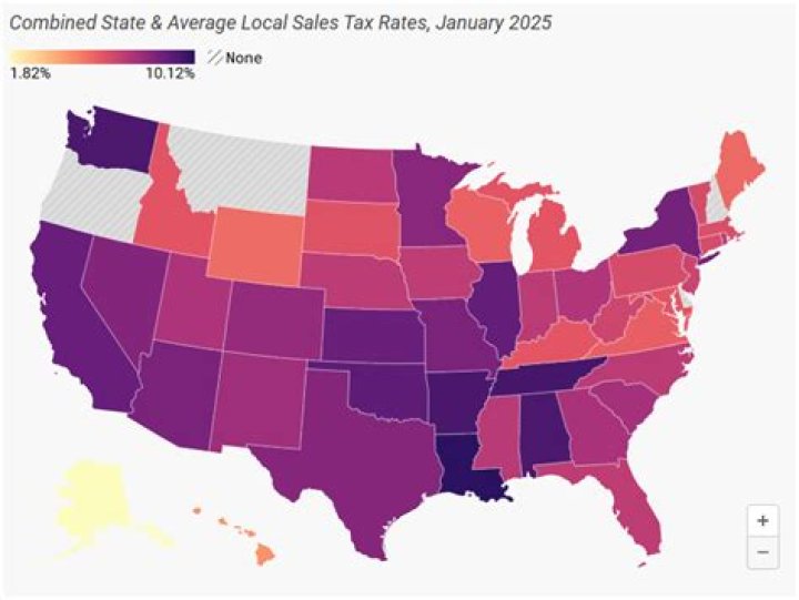 What is the current sales tax in LA County