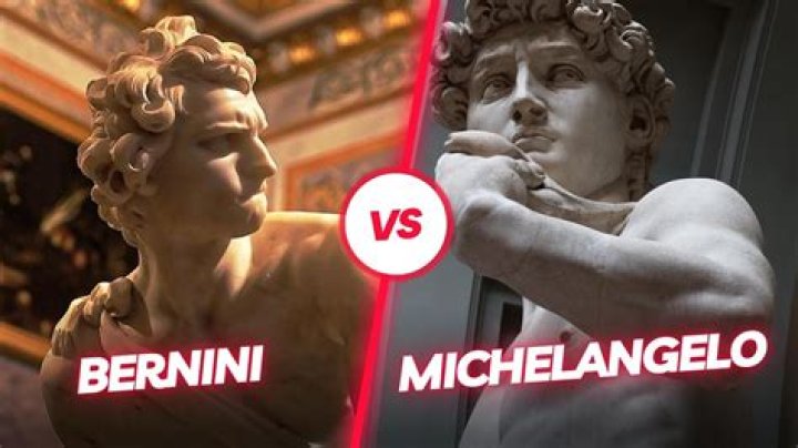 What is the difference between Donatellos David Michelangelos David and Berninis David