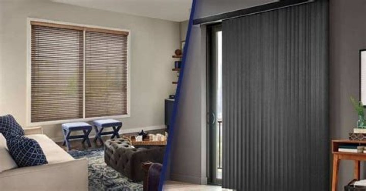 What is the difference between horizontal and vertical blinds