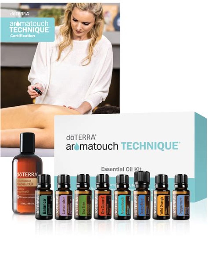 What is the doTERRA AromaTouch technique