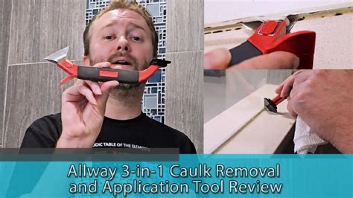 What is the easiest way to remove caulking