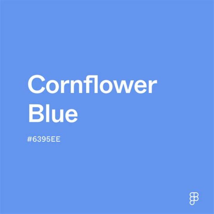 What is the hexadecimal color code for CornFlowerBlue