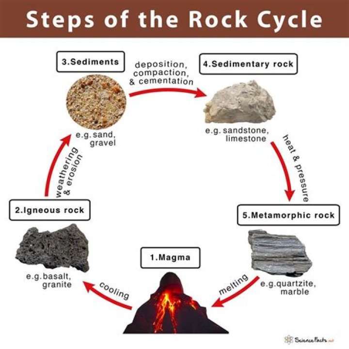 What is the igneous rock cycle