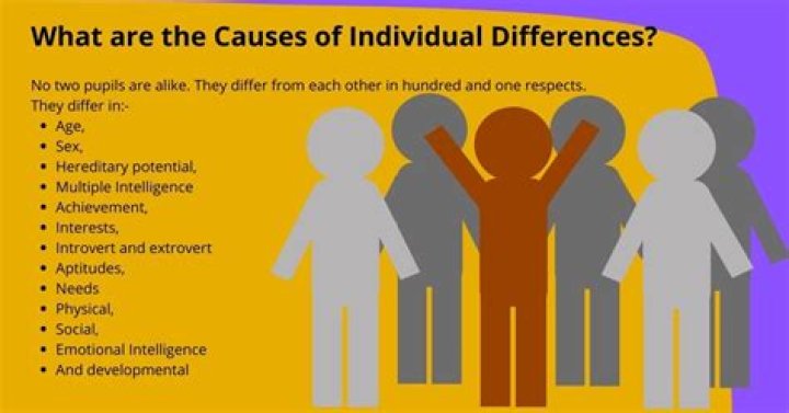 What is the importance of individual differences
