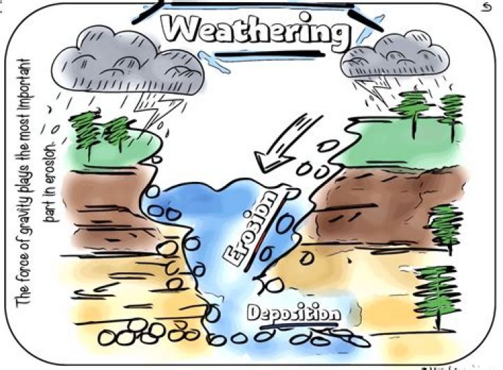 What is the largest cause of weathering and erosion