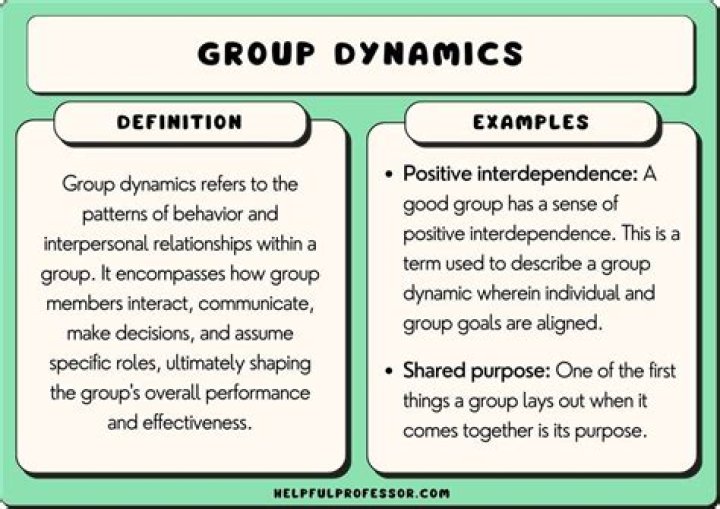 What is the meaning of group dynamic
