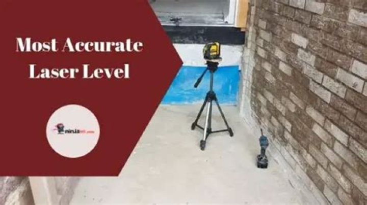 What is the most accurate laser level