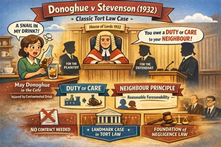 What is the Neighbour principle in Donoghue v Stevenson