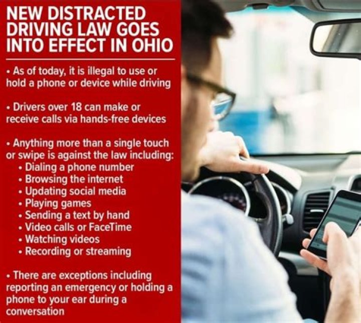 What is the new Ohio driving law