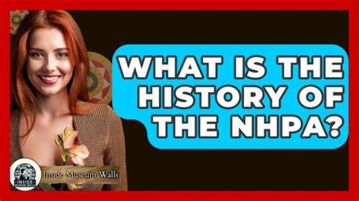 What is the NHPA
