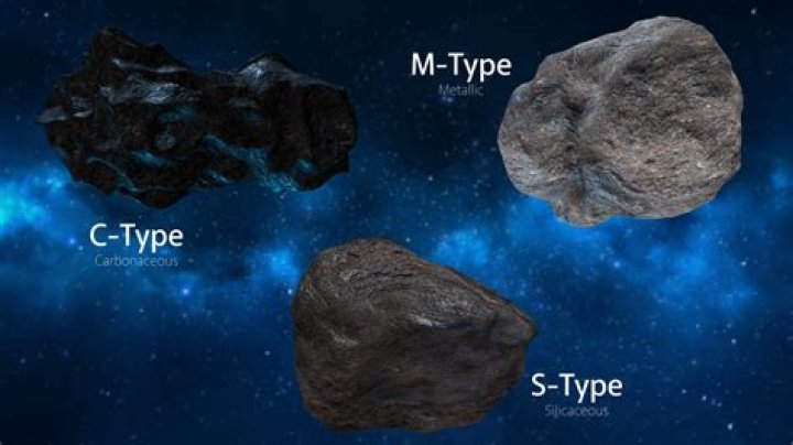 What is the origin of M type asteroids