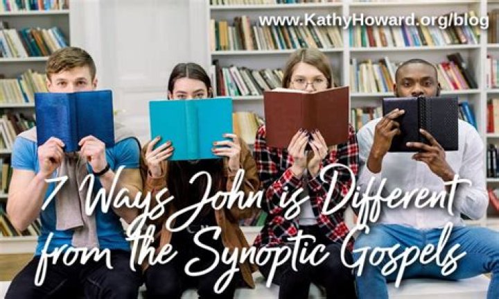 What is the primary difference between the Synoptic Gospels and the Gospel of John