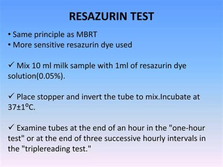 What is the principle of Mbrt test