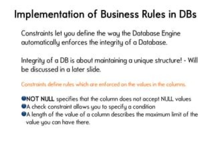 What is the purpose of business rules in data modeling